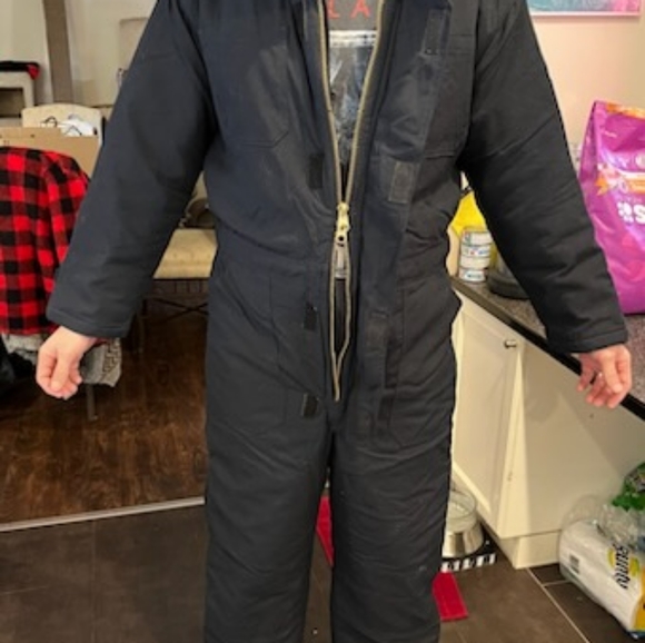 Insulated Full body Coveralls Size Large - Picture 5 of 9